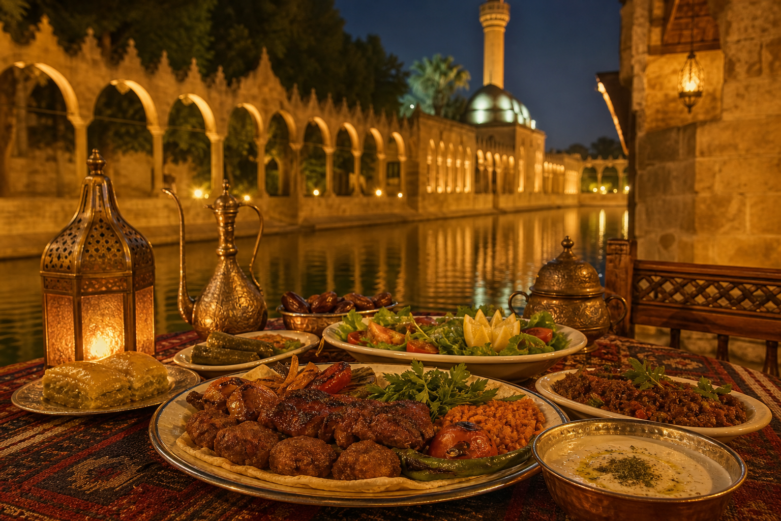 Urfa Lezzet sofra düzeni